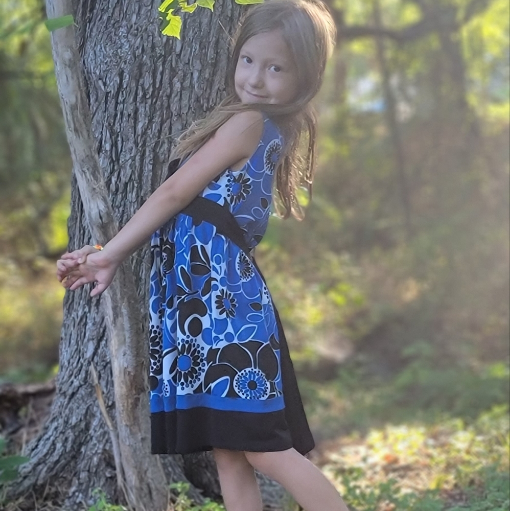 Floral Dress Limited Too Black Floral Dress